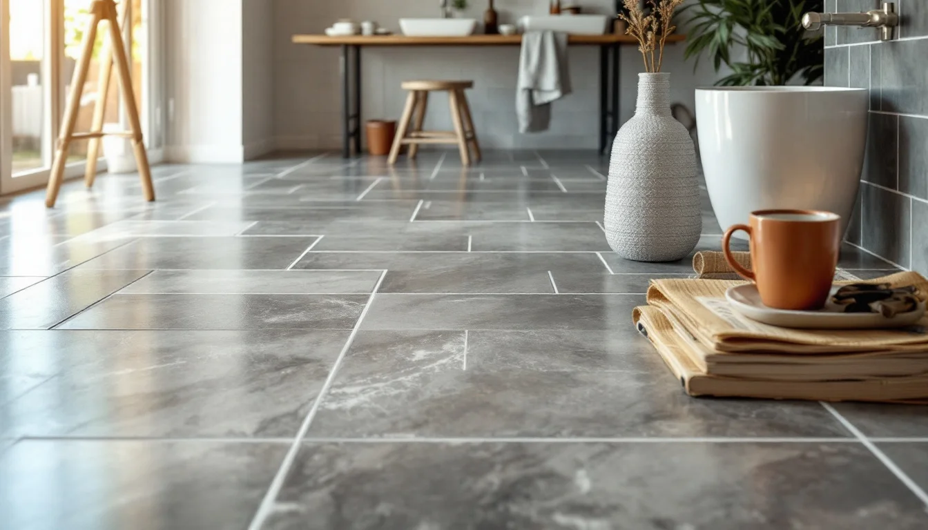 How to Plan Tile Layout So Grout Lines Don't Drive You Mad (Large-Format Bathroom Floors)